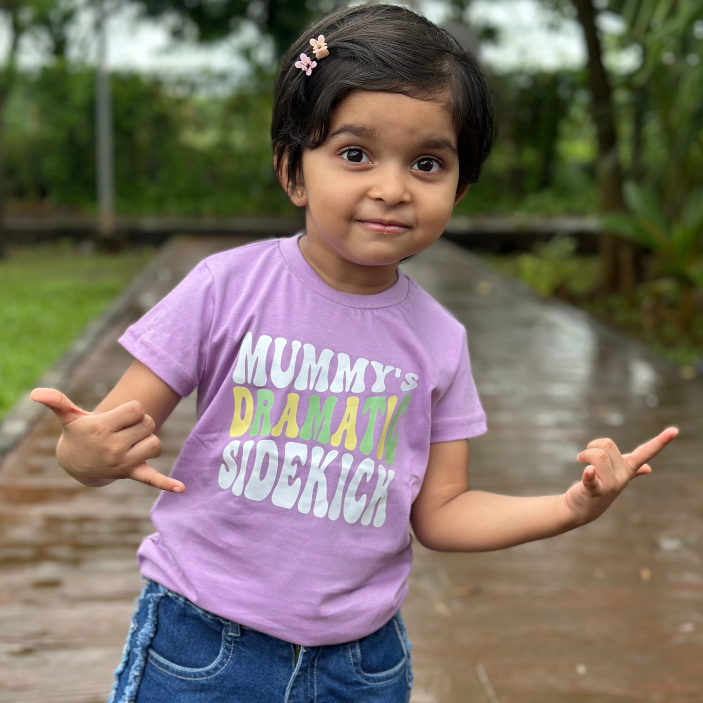 “Mummy’s Dramatic Sidekick” T- Shirt