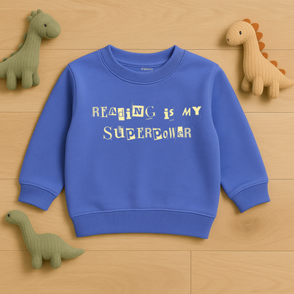 'Reading is My Superpower' Sweatshirt