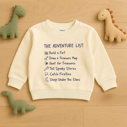 "Adventure list" Sweatshirt