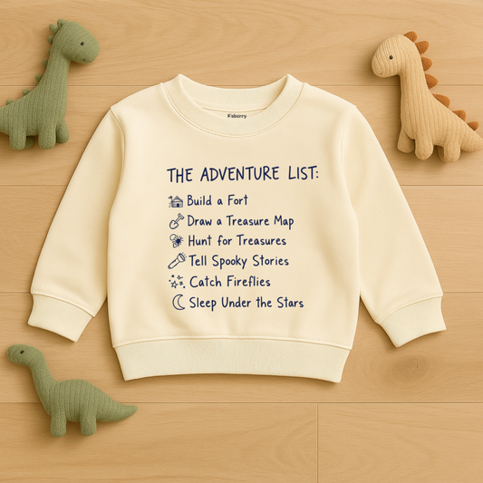 "Adventure list" Sweatshirt