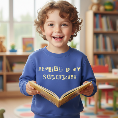'Reading is My Superpower' Sweatshirt